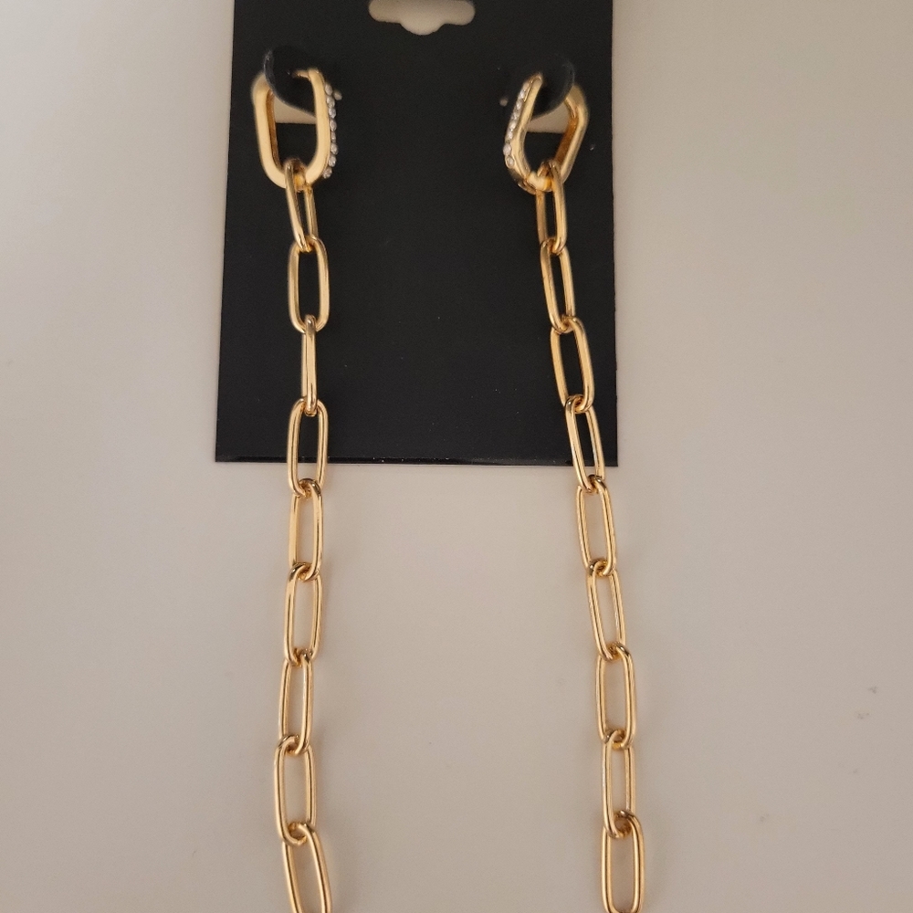 Gold Earrings-New